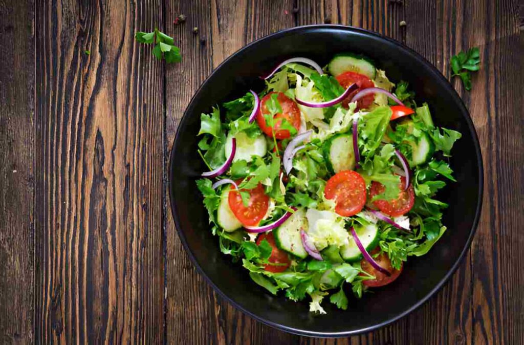 Cucumber Tomato Onion Salad
