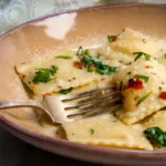 Creamy Tuscan Ravioli