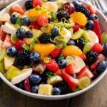 Honey Lime Poppy Seed Fruit Salad