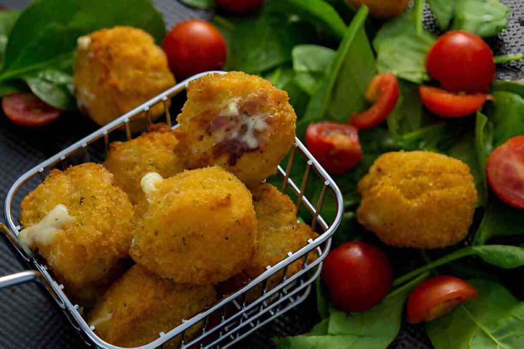 Air Fryer Cheese Bites