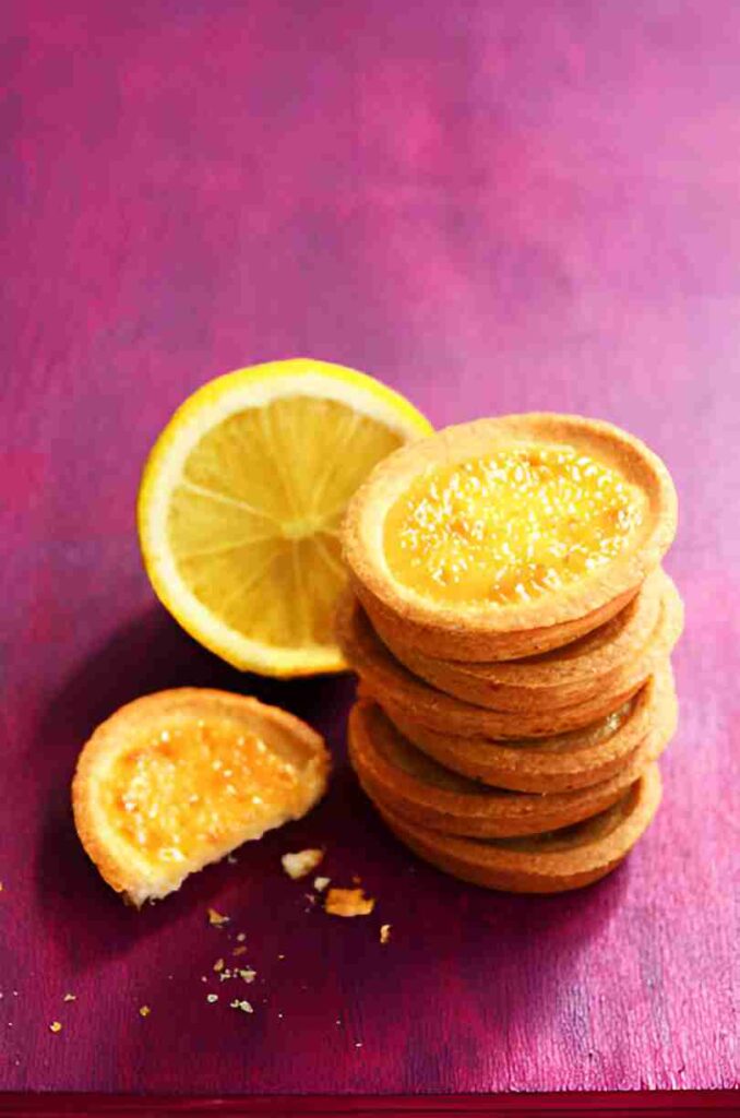 Lemon Curd Crème Brûlée Cookies