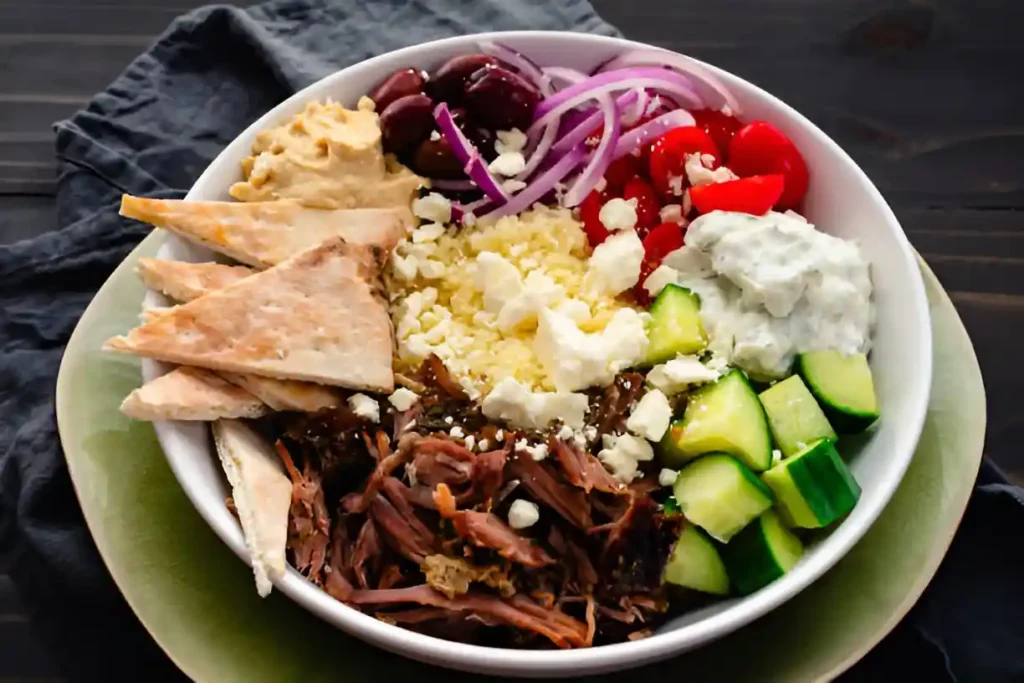Gyro Meat Couscous Bowl
