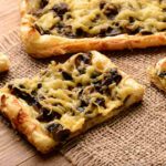 Mushroom and Gouda Puff Pastry Tart