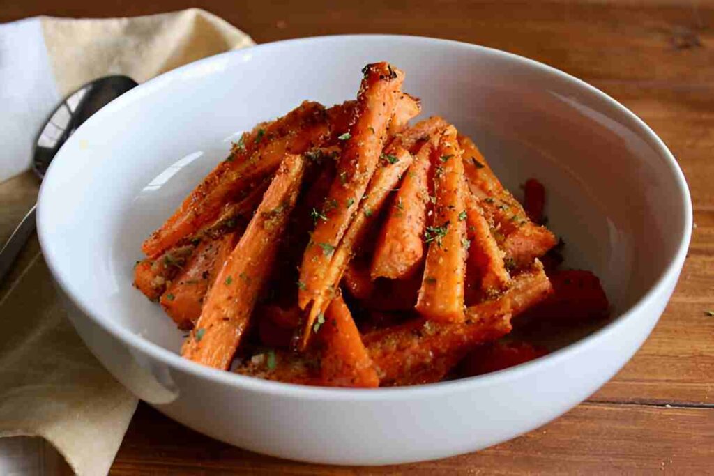 Parmesan Roasted Carrots