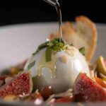 Burrata with Tomatoes and Figs