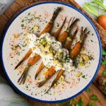 Roasted Carrots with Whipped Ricotta and Hot Honey