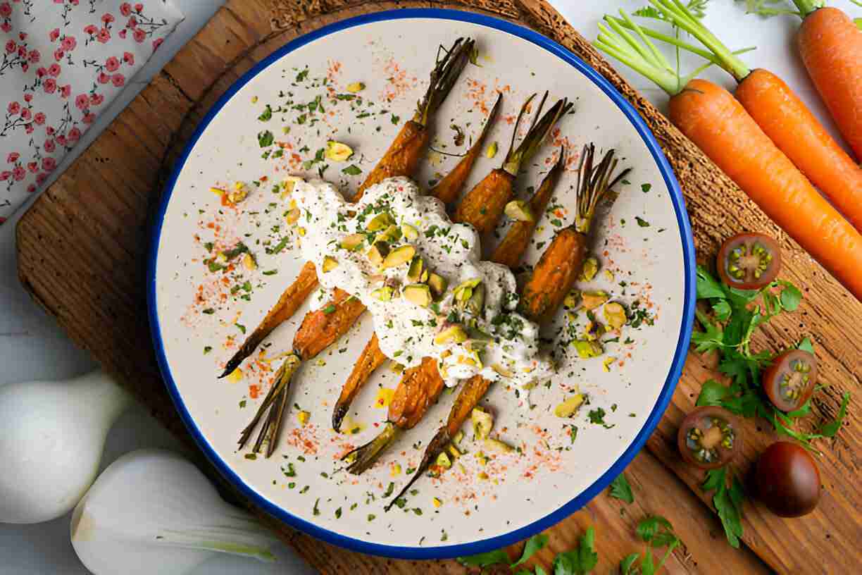 Roasted Carrots with Whipped Ricotta and Hot Honey: A Delightful Twist on a Classic