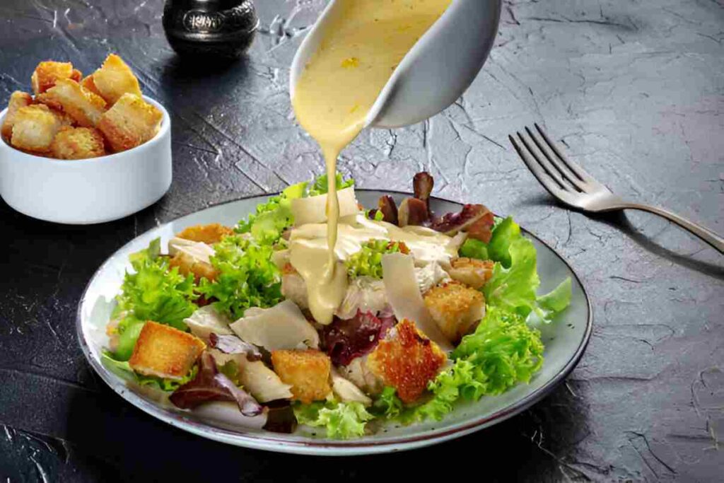 Caesar Salad with Homemade Croutons