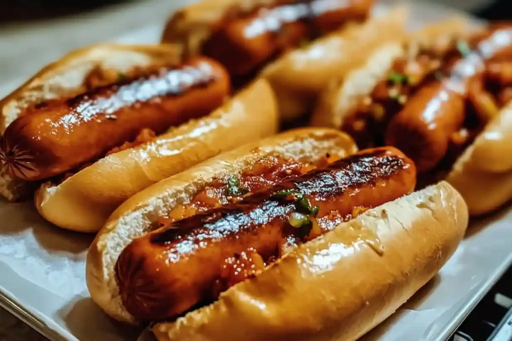 Air Fryer Hot Dogs