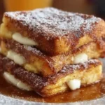 Churro Stuffed French Toast with Cinnamon Sugar