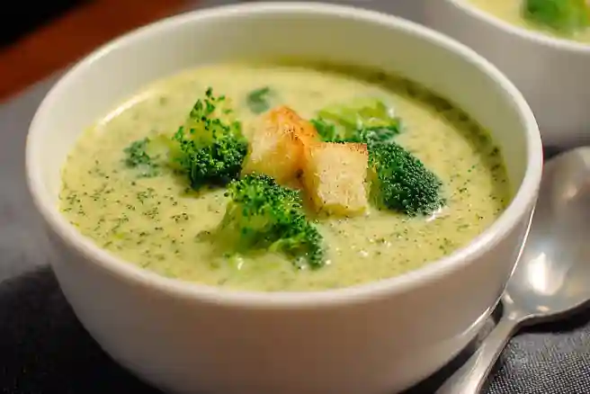 Cream Soup with Broccoli