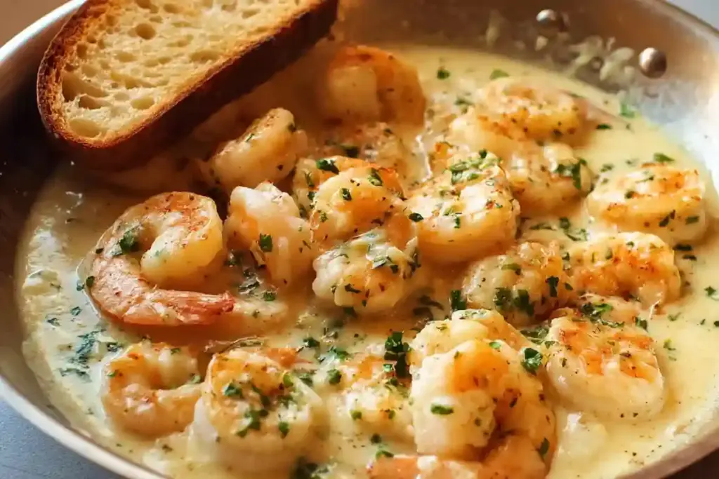 Creamy Garlic Shrimp