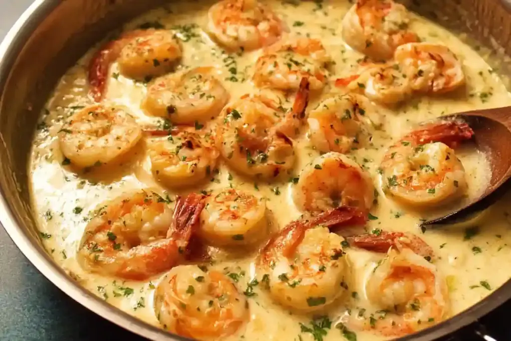 Creamy Garlic Shrimp