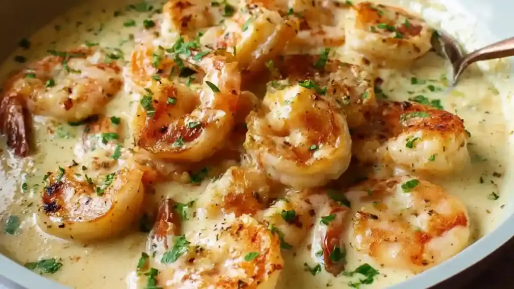 Creamy Garlic Shrimp