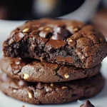 Double Chocolate Cookies
