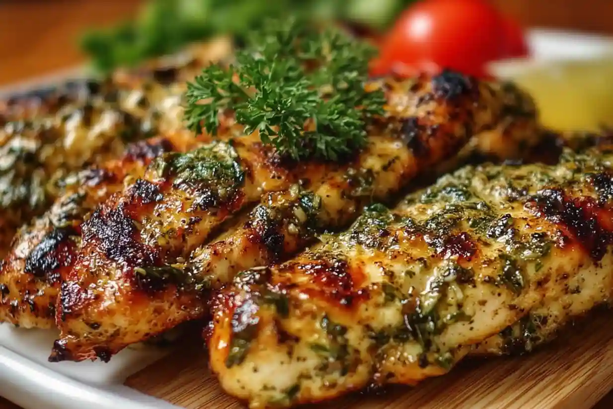 Greek-Style Grilled Chicken Tenders Recipe