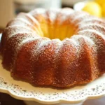 Lemon Butter Bundt Cake