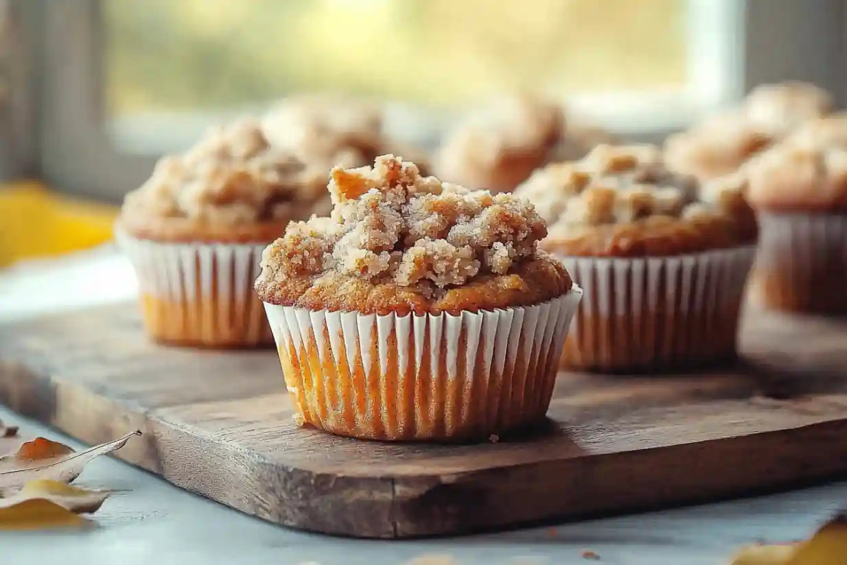 Delicious and Cozy: Pumpkin Crumble Muffins Recipe