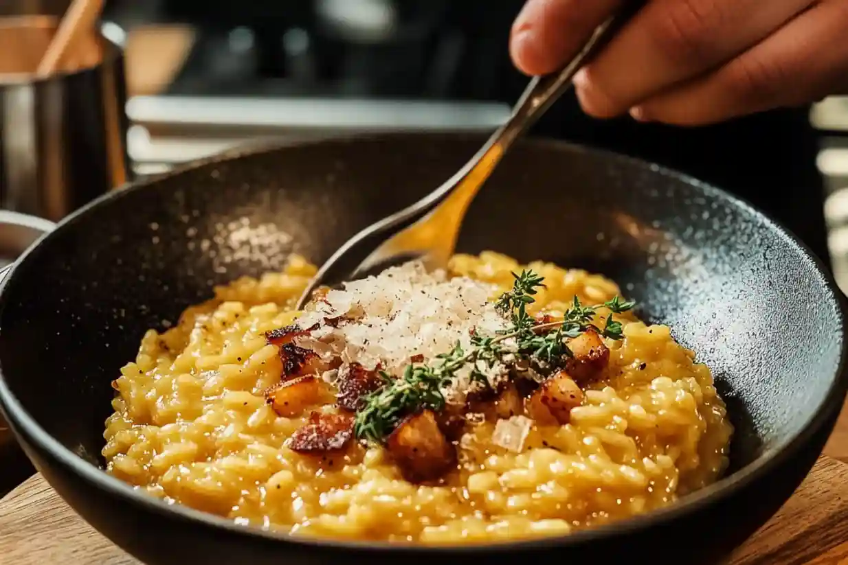 Pumpkin Risotto with Bacon and Parmesan: A Comforting Dish for Every Occasion