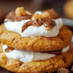 Pumpkin S'mores Cookies
