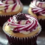 Raspberry Swirl Cupcakes