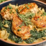 Spinach-Artichoke Chicken