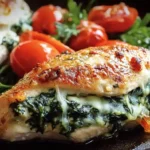 Spinach Stuffed Chicken Breast