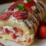 Strawberry Cake Roll