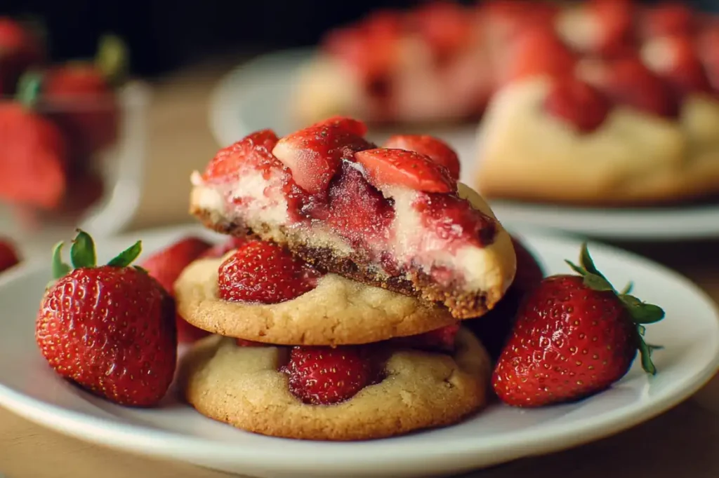 Strawberry Cookies