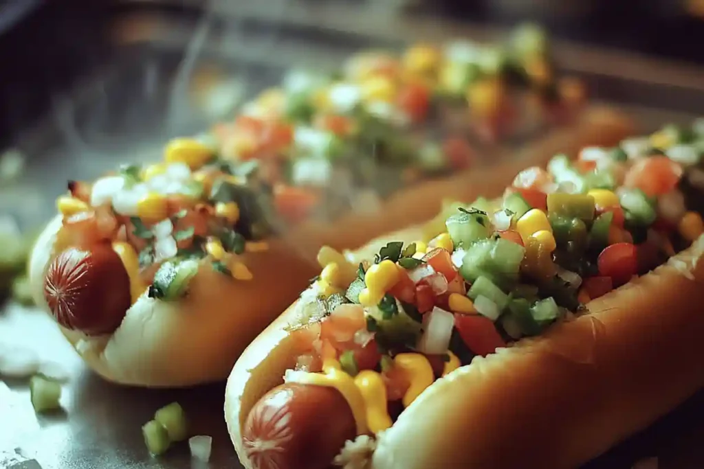 Tex-Mex Hot Dogs