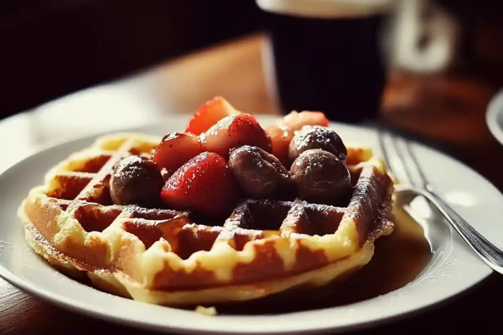 Waffle and Sausage Casserole