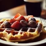 Waffle and Sausage Casserole