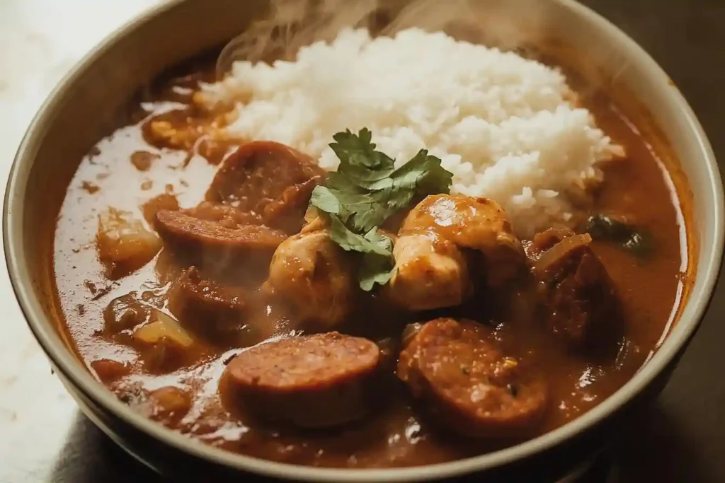 Chicken and Sausage Gumbo