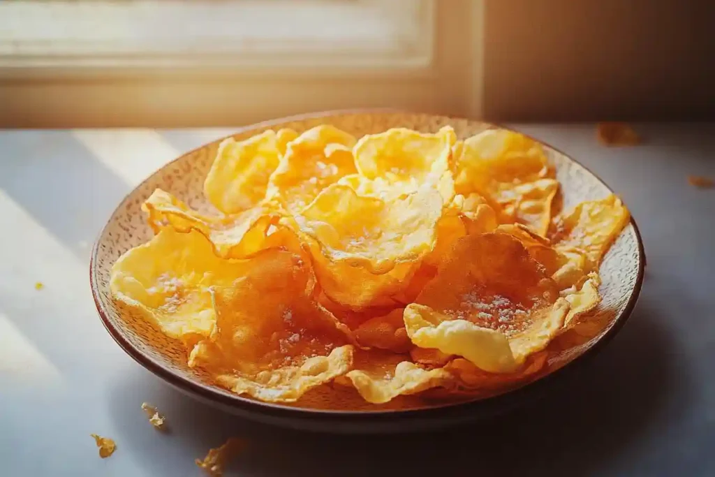 Cheesy Onion Crisps