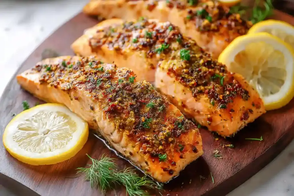 Baked Dijon Salmon