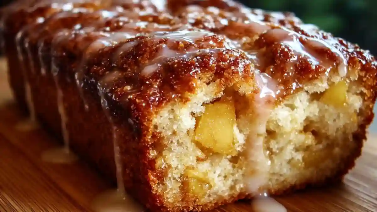 Irresistible Amish Apple Fritter Bread