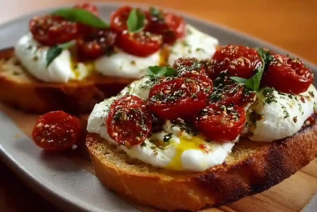 Burrata Bruschetta