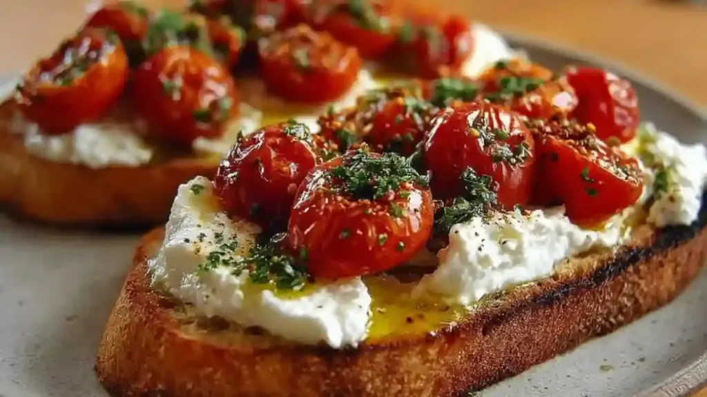 Burrata Bruschetta