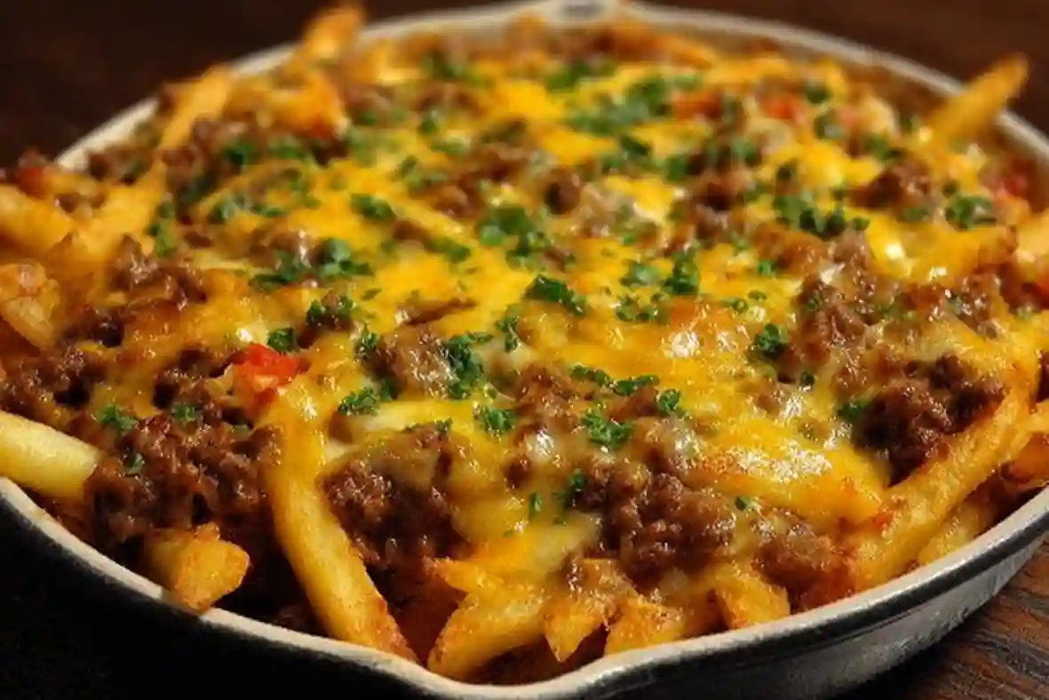 Cheeseburger French Fry Casserole