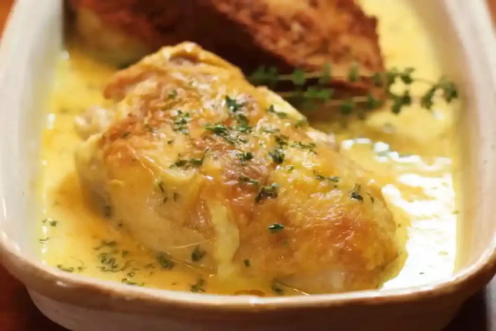 Creamy Butter Baked Chicken