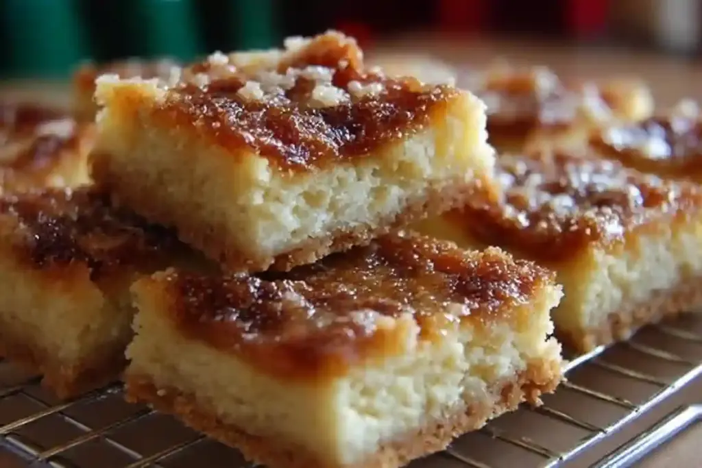Crème Brûlée Cookie Bars