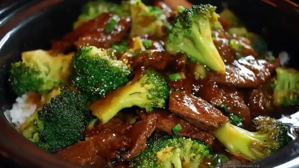 Crock Pot Beef and Broccoli
