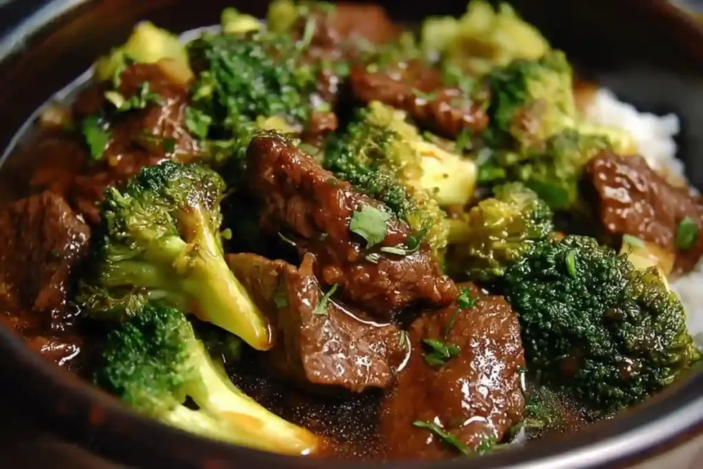 Crock Pot Beef and Broccoli