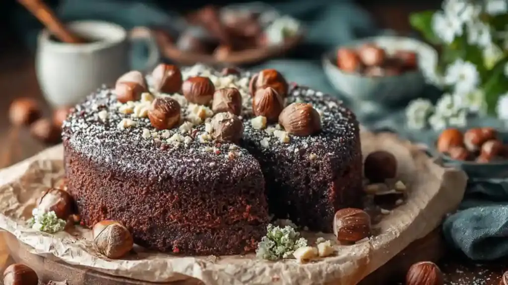 Easy Chocolate Hazelnut Cakes