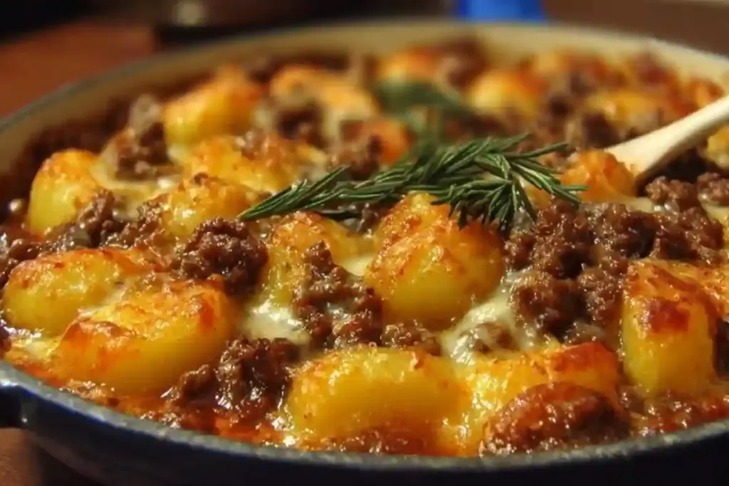 Ground Beef Casserole with Potatoes