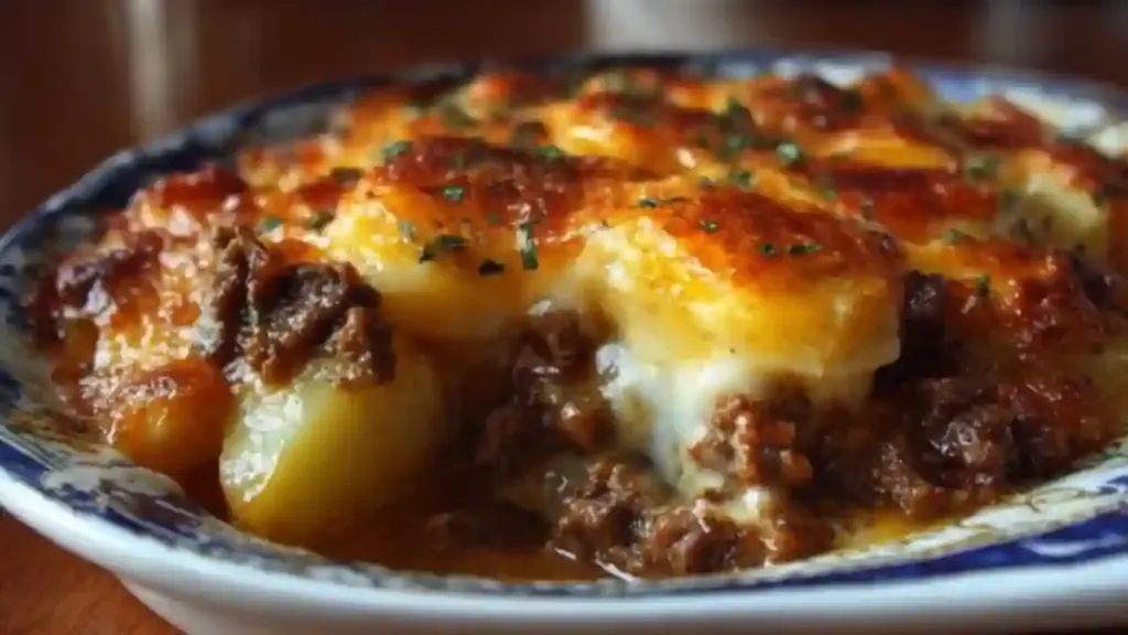 Ground Beef Casserole with Potatoes