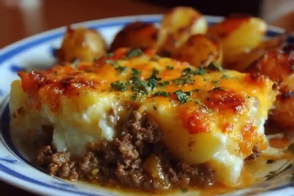 Ground Beef Casserole with Potatoes