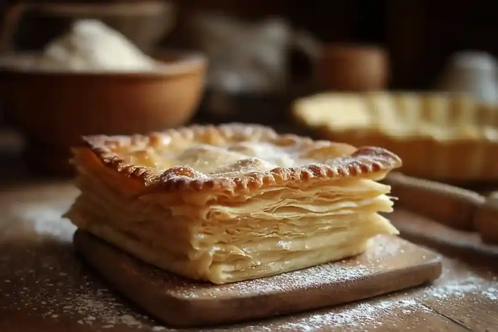 Homemade Puff Pastry and Pie Crust Dough