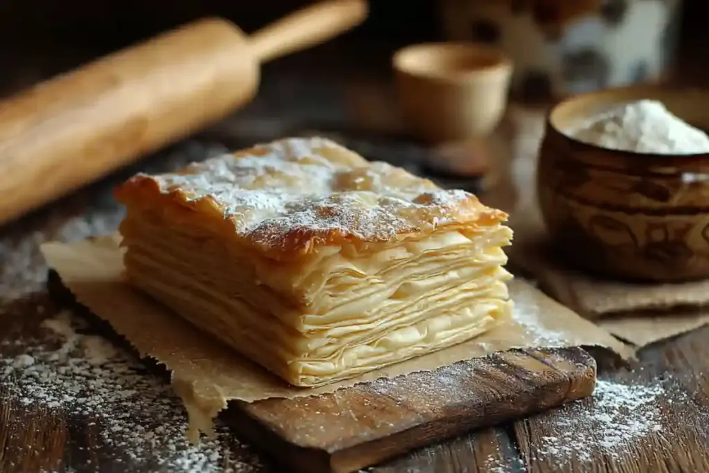 Homemade Puff Pastry and Pie Crust Dough