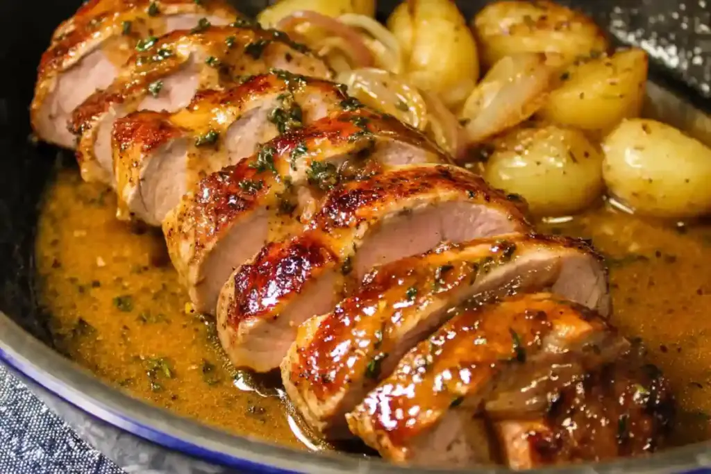 Honey Mustard Pork Tenderloin